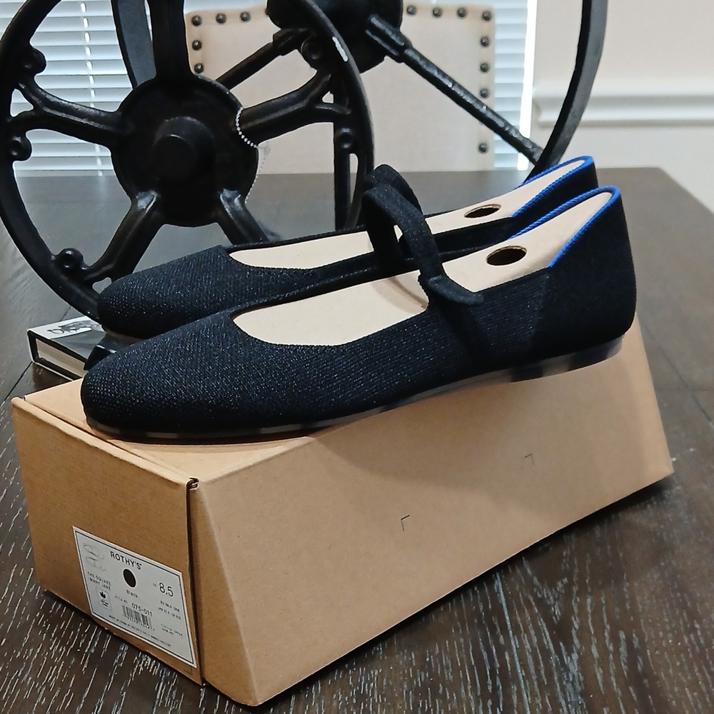 Rothy's Black Flats